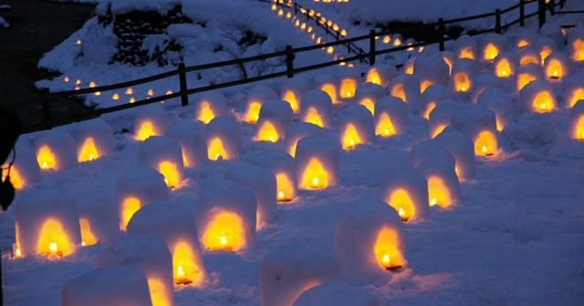 日本夜景遺産「歴史文化夜景遺産」認定イベント『湯西川温泉かまくら祭』でスノーシューしよう！！