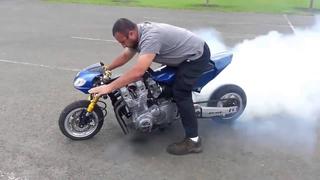 【動画】1000ccエンジンを積んだ ミニバイク
