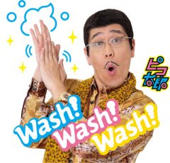 ピコ太郎「PPAP-2020-PIKOWash！バージョン公開」 世界の子どもたちが家で、楽しく、正しく、キレイに手洗いを実践