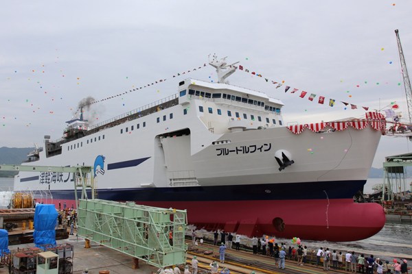 津軽海峡フェリー、新造船「ブルードルフィン」の投入を10月11日より開始