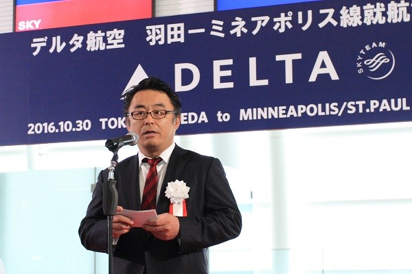 デルタ航空・森本日本支社長「次回増枠時はNY・アトランタへの就航検討」　大阪も「1機分の需要ある」