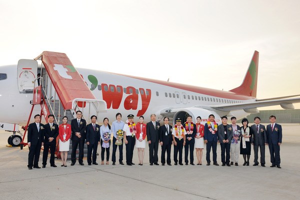 ティーウェイ航空、大阪/関西〜釜山・済州線を開設