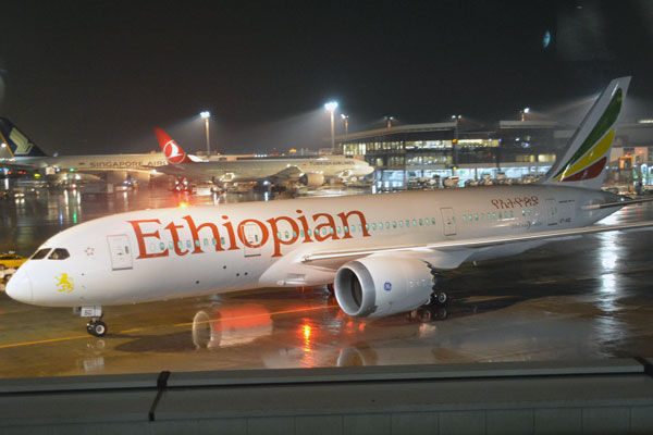 エチオピア航空、東京/成田〜アディスアベバ線の経由地変更　増便も