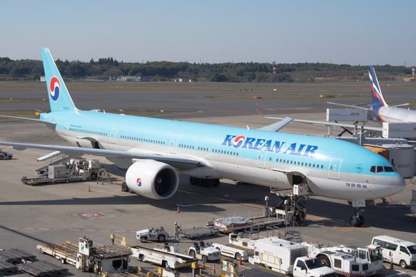 成田空港に着陸の大韓航空機、主軸が損傷　重大インシデントに認定