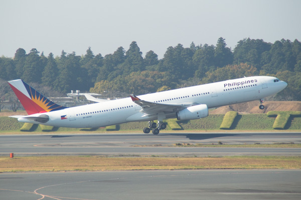 フィリピン航空、1月は日本線6路線運航　週19便体制