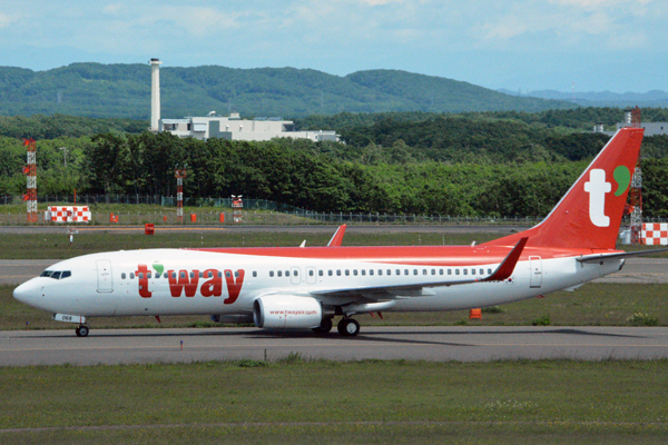 ティーウェイ航空、東京/成田〜済州線を開設　9月2日から週4便
