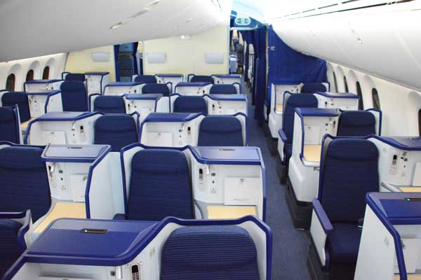 ANA、東京/羽田〜札幌/千歳線への国際線仕様777投入継続　ビジネスクラスは普通席開放