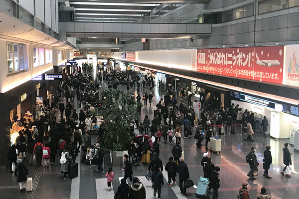 羽田空港、事務系従業員4名が新型コロナ陽性　旅客との接触なし