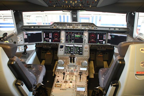 【フォトレポート】デルタ航空、エアバスA350型機を公開（機体編）