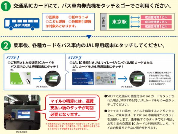 JAL、ジェイアールバス関東の「THEアクセス成田」利用でマイル付与　1乗車25マイル