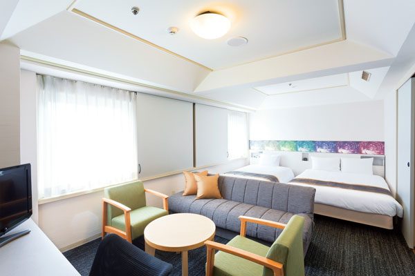 渋谷東急REIホテル、デラックスツインルーム改装　最大4名が宿泊可