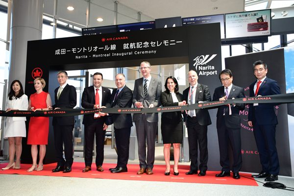 エア・カナダ、東京/成田〜モントリオール線就航　日本線は年間1,300便に拡大