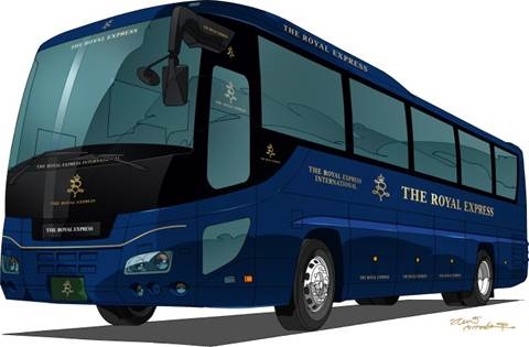 東急グループのTHE ROYAL EXPRESS、伊豆箱根バスと連携し専用バスを導入