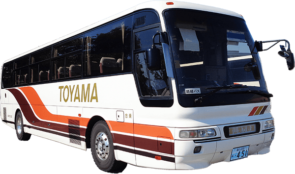 富山空港～五箇山・飛騨高山間結ぶ高速直行バスを9月より実証運行　1日2往復