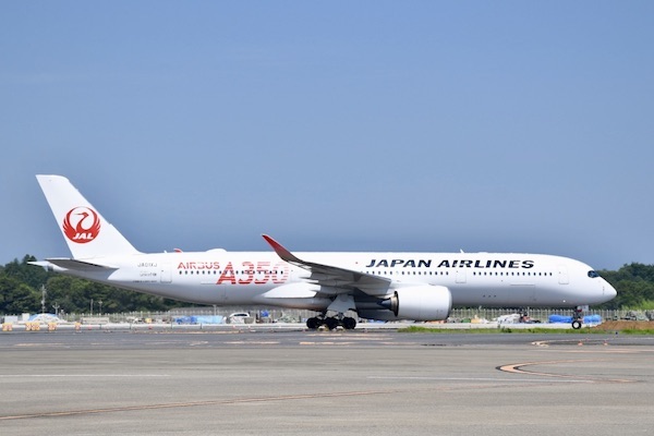 JAL、東京/羽田〜札幌/千歳・沖縄/那覇線にエアバスA350-900型機投入
