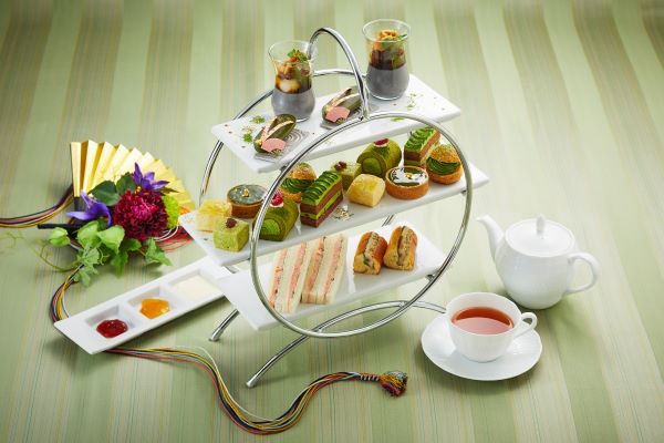 ロイヤルパークホテル、「抹茶アフタヌーンティー」を提供　11月1日からの1か月限定