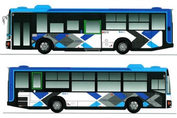 西武バス、路線バスの新カラーリングデザインを発表　4月下旬～5月上旬に運行開始予定