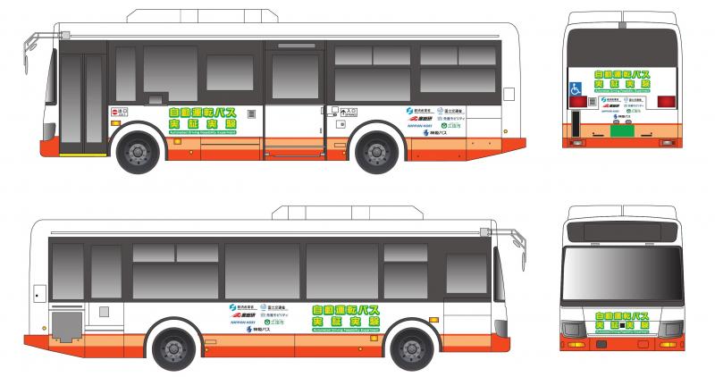 三田市、中型自動運転バスの実証実験を開始　運賃無料