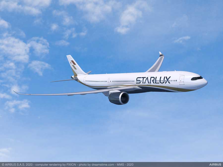 スターラックス航空、A330-900neoを8機リース導入　2021年Q4から