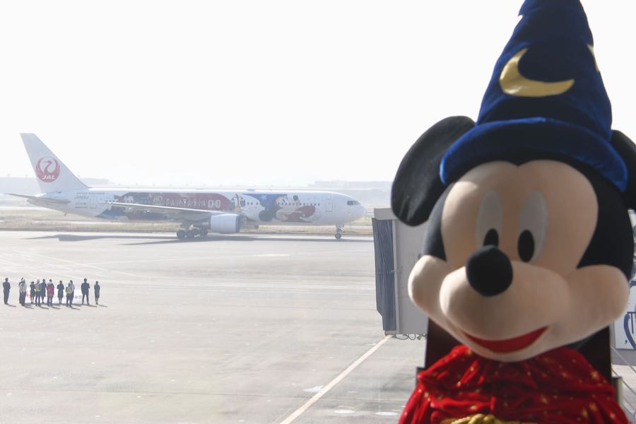ディズニー塗装機「JAL DREAM EXPRESS FANTASIA 80」、周遊チャーターで就航　その後は福岡へ