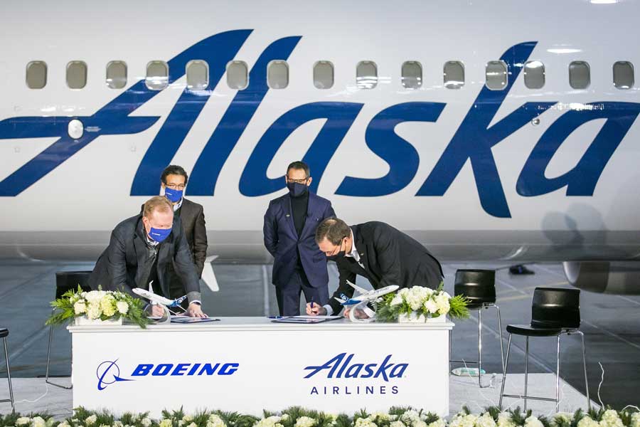 アラスカ航空、ボーイング737 MAX 9を120機導入　ボーイングと合意