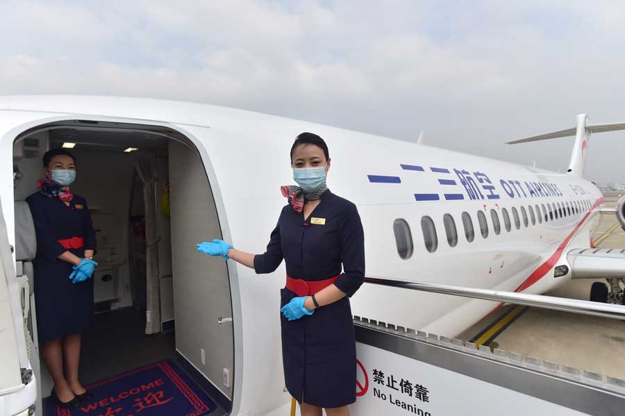 一二三航空、上海/虹橋〜北京/首都線で運航開始　ARJ21型機を導入