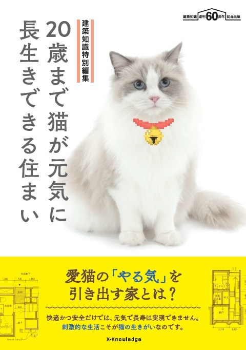 「建築知識」の猫の長生き特集号、前回に続きまたもや書籍化
