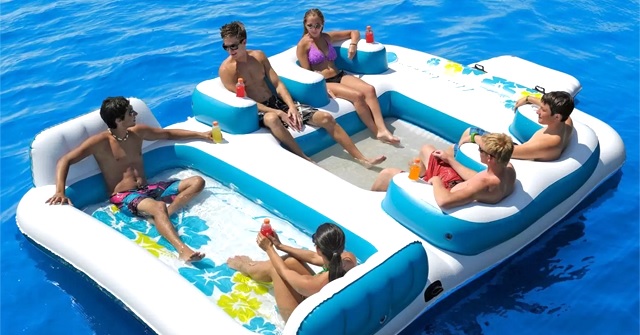 めっちゃ良い！！来年買いたい大型浮き輪『Tropical Tahiti』！！