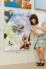 乃木坂46、若月佑美が二科展4年連続入選「みんなに笑顔になってほしい！」