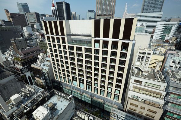 東京銀座朝日ビルディング竣工、来年1月に「ハイアット セントリック 銀座 東京」開業