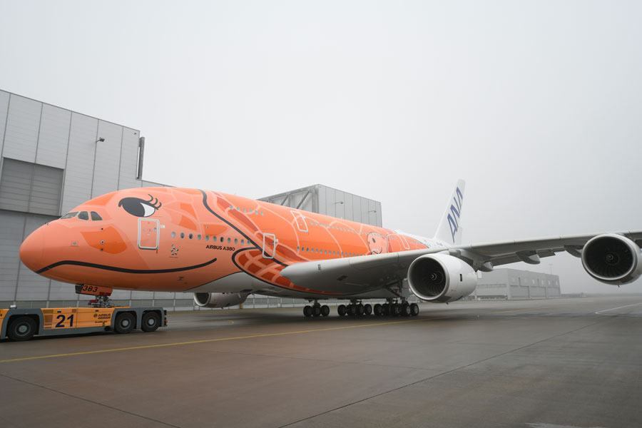 ANA、エアバスA380型機3号機の受領を半年程度延期へ