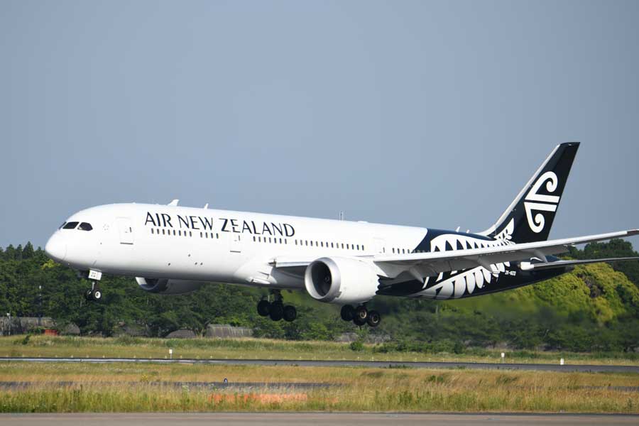 ニュージーランド航空、東京/成田〜オークランド線の週1便運航を10月まで継続