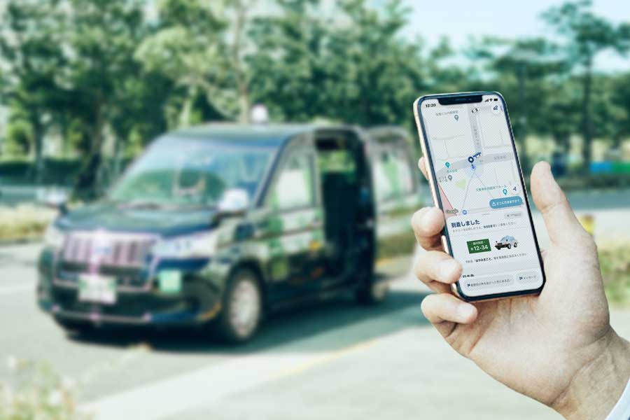 タクシー配車アプリ「GO」、希望日時配車と優先パスのサービスを一部エリアで開始