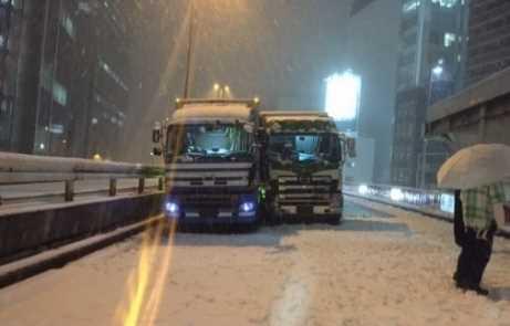 太平洋側で降雪、東京23区でも積もるところも　12日朝は交通障害に注意